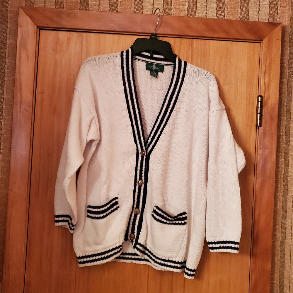 Hunt Club vintage sweater cardigan